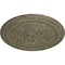 Ekena Millwork Pearl Ceiling Medallion (Fits Canopies up to 1 7/8"), 26 1/4"OD x 1 1/2"P, Witch Hazel Crackle CM26PEWHC - alternate 3